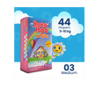 Bona Papa Magic Diapers - M-3 (Midi) 5-10kg Economy Pack 44 Pcs