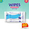 Safacare Wipes - Regular 60 Pcs
